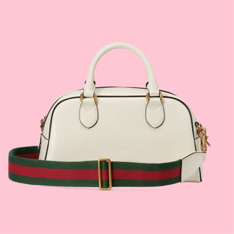 gucci adidas duffle bag white|authentic Gucci duffle.